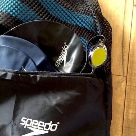 Unisex Adult Speedo Black Ventilator Mesh Equipment Bag main image 5